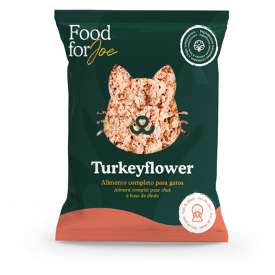 Food for Joe - Gato - TurkeyFlower - Pavo 200 g