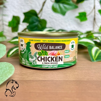 WILD BALANCE LATA DE POLLO 120 G