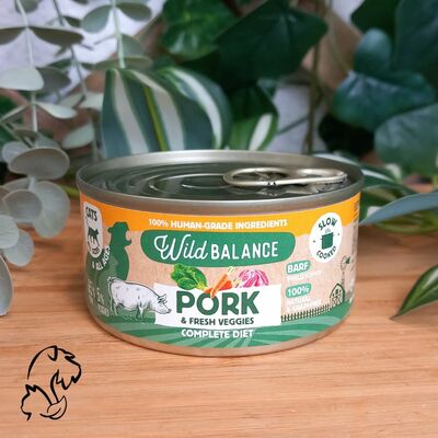 WILD BALANCE LATA DE CERDO 120 G