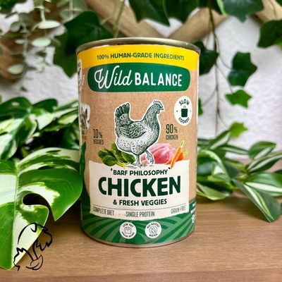 WILD BALANCE LATA DE POLLO 400 G