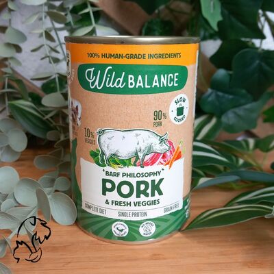 WILD BALANCE LATA DE CERDO 400 G