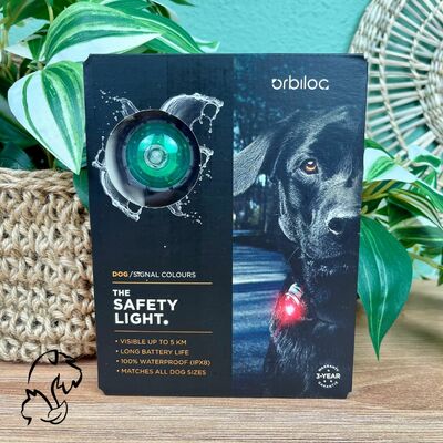 Orbiloc Dog Dual - Luz LED de seguridad - Verde