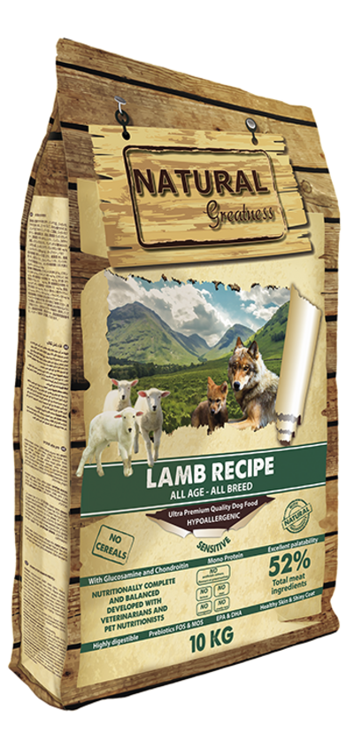 NATURAL GREATNESS RECETA DE CORDERO