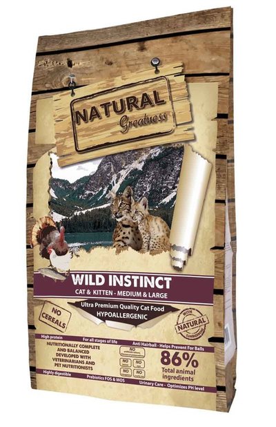 Natural Greatness Receta Wild Instinct Medium - Large