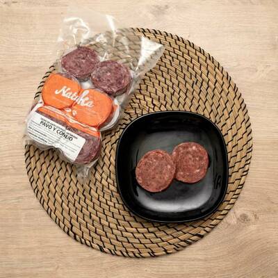Natuka Menú para Gatos de Pavo y Conejo 500 g