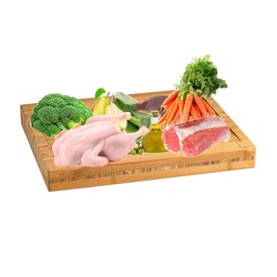 Naturabarf Menú de Pavo y Cordero 2 Kg