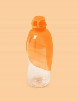 Botella bebedero Leaf - Naranja