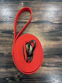 Correa PVC/TPU 20 mm. 3 m. rojo caramelo