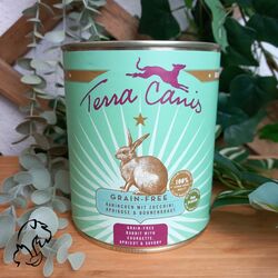 Terra Canis Conejo y Pavo con Calabacín, Albaricoque y Ajedrea 800 g