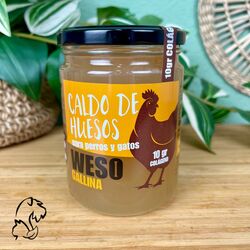WESO CALDO DE HUESOS DE GALLINA 400 ML