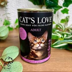 CAT´S LOVE LATA PESCADO Y POLLO 400 g