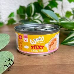 WOW CAT LATA FILETE DE SALMÓN 70 G