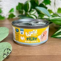 WOW CAT LATA FILETE DE POLLO Y GAMBAS 70 G