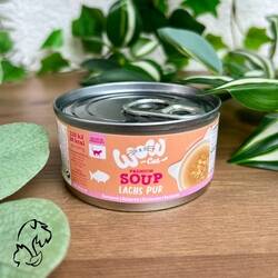 WOW CAT SOPA CON SALMÓN 70 G
