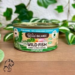 WILD BALANCE LATA WILD FISH DE PAVO Y ESPADINES 120 G