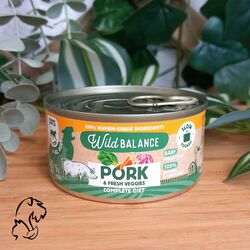 WILD BALANCE LATA DE CERDO 120 G