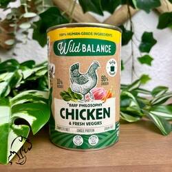 WILD BALANCE LATA DE POLLO 400 G