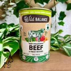 WILD BALANCE LATA DE TERNERA 400 G