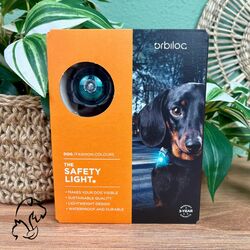 Orbiloc Dog Dual - Luz LED de seguridad - Turquesa