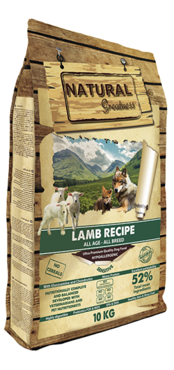 NATURAL GREATNESS RECETA DE CORDERO