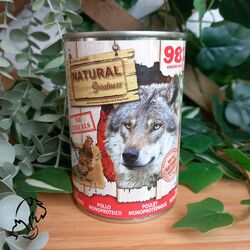 Natural Greatness Lata Monoproteica Pollo 400 g