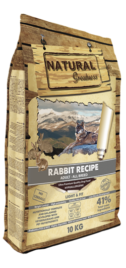 NATURAL GREATNESS RECETA DE CONEJO 10 KG