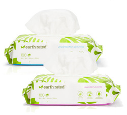 Earth Rated 100 Toallitas