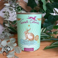 Terra Canis Lata Conejo y Pavo con Calabacín, Albaricoque y Ajedrea 400 g