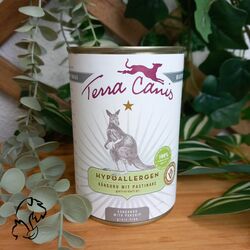 Terra Canis Lata Hypoallergenic Canguro con Chirivía 400 g