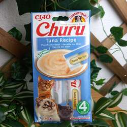 Churu para gatos - Cremoso sabor Atún