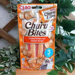 Ciao Churu para gatos- Bites Wrap de Pollo con crema de Pollo